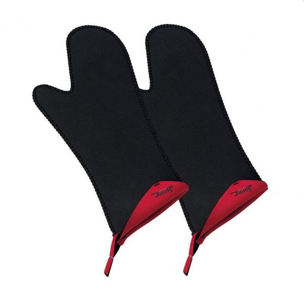 Gant neoprene rouge taille L x 2